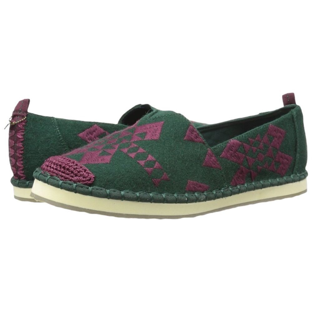 The Sak Echo Aztec‎ Felt Espadrilles Size 8 B45